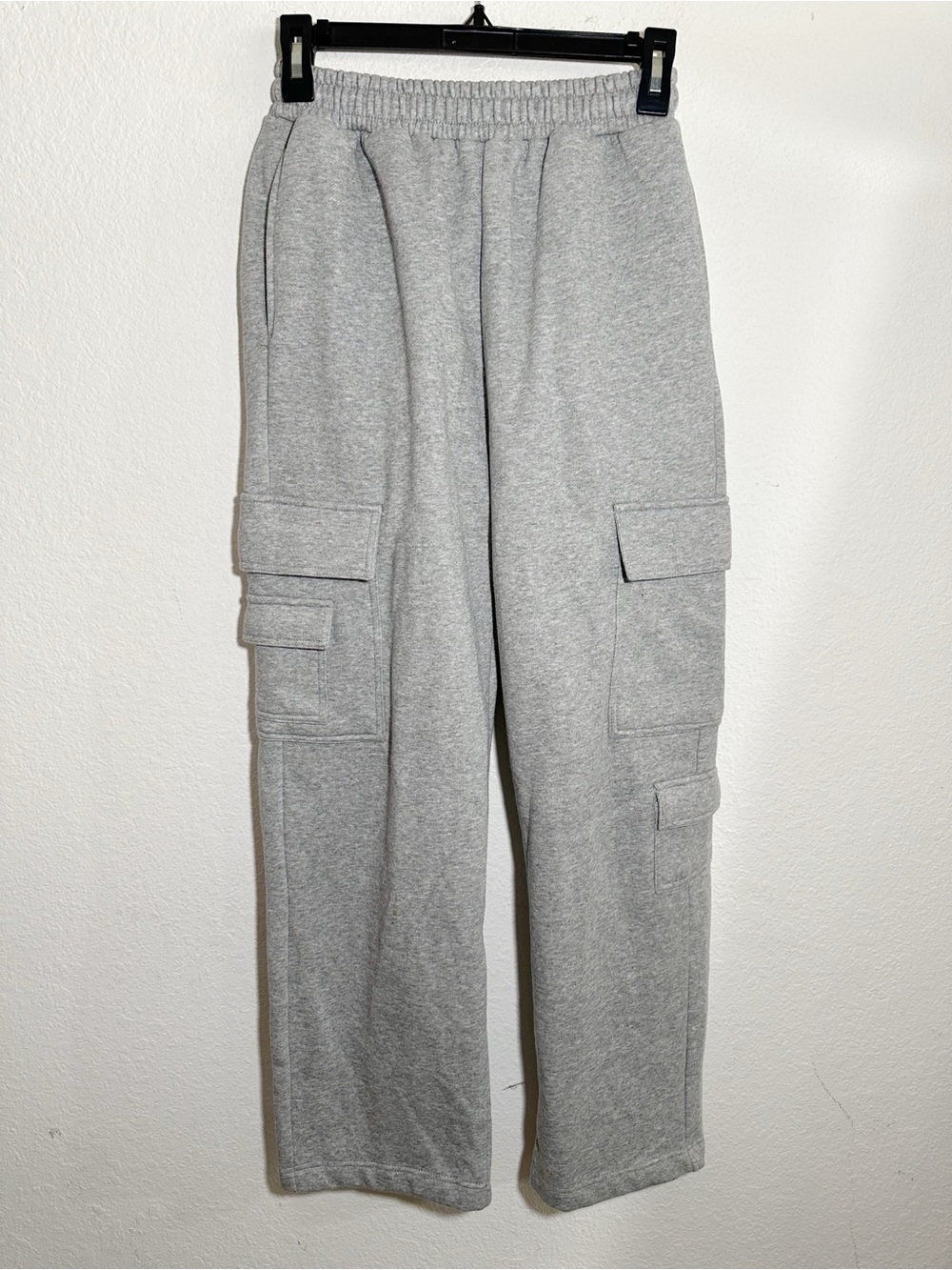 New Never Worn Amazon Cotton Blend Heavy Weight Fleece Wide Leg Sweatpants